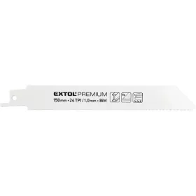 Extol Premium szablyafűrészlap készlet, 3db, 150 mm, 24T, Bimetal, fémhez