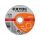 Extol Premium vágókorong alumíniumhoz, szürke 125×1,0×22,2mm, max 12200 ford/perc