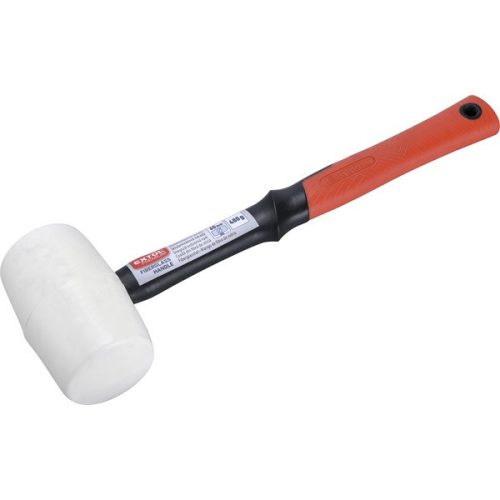Extol Premium gumikalapács üvegszálas nyéllel, fehér gumi 50 mm, 0,28 kg
