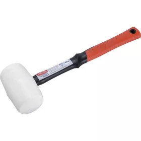 Extol Premium gumikalapács üvegszálas nyéllel, fehér gumi 60 mm, 0,48 kg