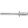Extol Premium popszegecs készlet alu, 1000 db, méret: 2,4×6,0 mm