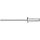 Extol Premium popszegecs készlet alu, 1000 db 3,2×12,7 mm