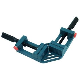 Extol Premium derékszög szorító 65mm-es befogás, festett öntött alumíniumból, gyors-állító gombbal