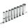 Extol Premium hosszított Multi Lock dugófej készlet 1/2", 8db, tartó sínen