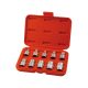 Extol Premium bitdugófej készlet belső, 10db, TORX, 1/2"×38mm (E8-10-11-12-14-16-18-20-22-24)