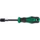 Extol Premium csavarhúzó markolat, gyorskioldóval és mágneses csavarbehajtóval CV, 1/4"×175mm