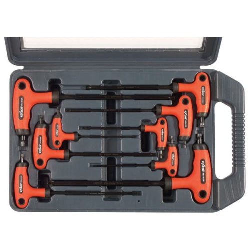 Extol Premium torx kulcs készlet, 9db CV, gumírozott T-nyéllel