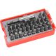 Extol Premium behajtó készlet 33 db Cr.V., lapos 3-6mm, PH1-3, PZ1-3, HEX 1,5-6mm, TTa 10-40