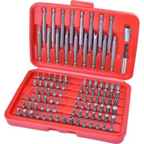 Extol Premium behajtó készlet 98 db Cr.V., lapos 3-7mm, PH0-3, PZ0-3, HEX 1,5-6mm, T és TTa 8-40