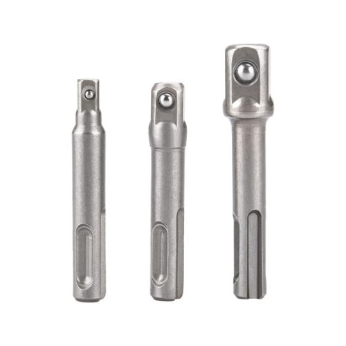 Extol Premium dugókulcs adapter készlet 3db-os 1/4" - 3/8" - 1/2"