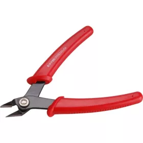 Extol Premium műszerész oldalcsípő fogó, mini, 130 mm, HRC 52-55