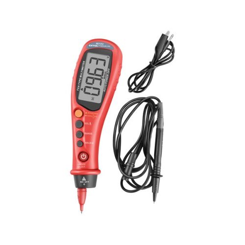 Extol Premium digitális multiméter, toll típusú Amper/Volt/Ohm mérő, CE, 2 db 1,5V AAA elem