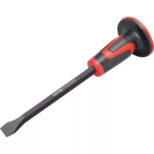 Extol Premium laposvéső 30 mm széles, 400mm, (19 mm szár) erős műanyag kézvédővel, homokfúvott