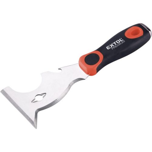 Extol Premium spakli, multifunkciós, üthető 7,5 cm, inox