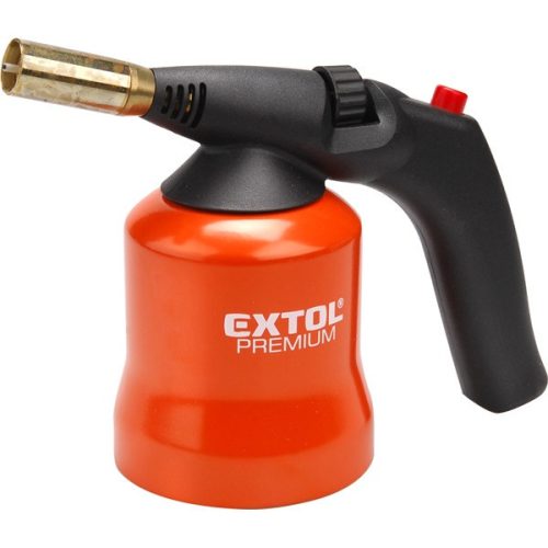 Extol Premium gázlámpa forrasztáshoz, PB gázhoz, piezó gyújtásssal, max. 1200°C, 1,7kW, EN521