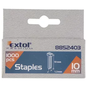Extol Premium szeg fejjel profi tűzőgéphez 1000db 12mm (2,0×1,2mm)