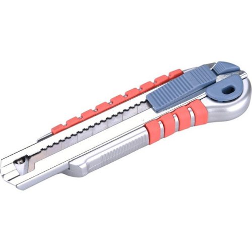 Extol Premium tapétavágó kés, 18mm, 3 pengével, pótpenge: 9123A (10db), 8855091