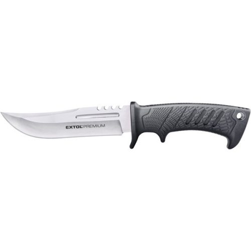 Extol Premium vadász- és túrakés, 150mm, nylon tokkal