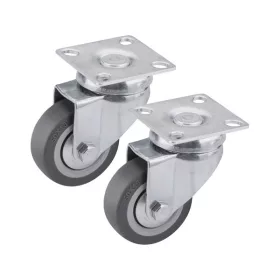 Extol Premium ipari kerék 2 db, önbeálló, szürke, 50mm