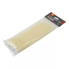 Extol Premium kábelkötegelő 3,6×280mm 100db, fehér nylon