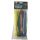 Extol Premium kábelkötegelő 2,5×150mm 100db, 4 színű (piros, kék, sárga, zöld), nylon