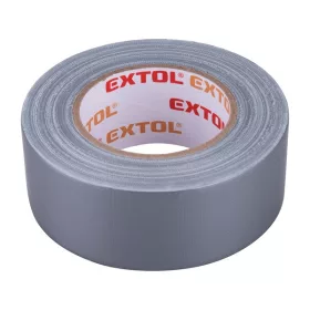 Extol Premium ragasztószalag textiles, szürke, 50mm×50m