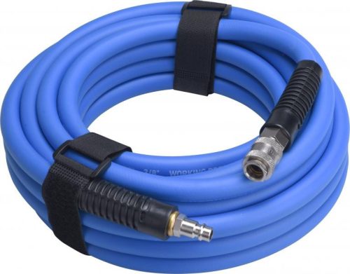 Extol Premium légtömlő egyenes, 10m, kompresszorhoz, 1/2", 20 Bar, gyorscsatlakozókkal