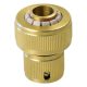 Extol Premium gyorscsatlakozó, réz 1/2", stoppos