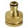 Extol Premium kuplung csatlakozó, réz, belsőmenetes 3/4" és 1/2"