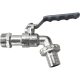 Extol Premium kerti kifolyócsap, karos, tömlővéges 3/4", 230g