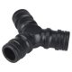 Extol Premium kuplung csatlakozó (toldó) 1 ", háromutas: 3×1"