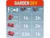 Extol akkutöltő Garden20V, 40V, 4,5 Ah a 8895782 akkuhoz