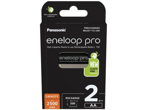 Panasonic AA/ceruza akkumulátor 1,2 V 2500 mAh (2 db/cs) PRO