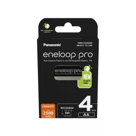 Panasonic AA/ceruza akkumulátor 1,2 V 2500 mAh (4 db/cs) PRO