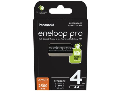Panasonic AA/ceruza akkumulátor 1,2 V 2500 mAh (4 db/cs) PRO