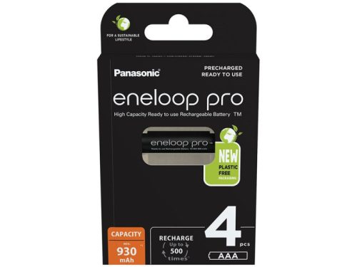 Panasonic AAA/mikro akkumulátor 1,2 V 930 mAh (4 db/cs) PRO