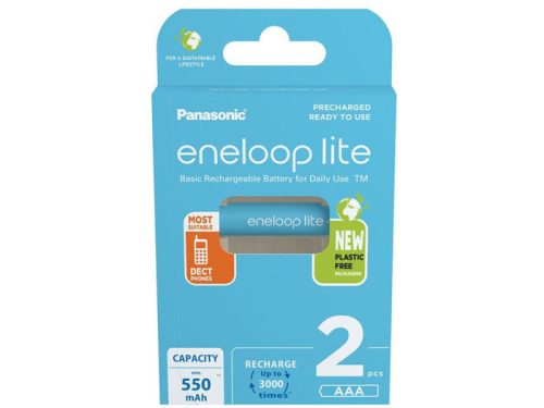 Panasonic AAA/mikro akkumulátor 1,2 V 550 mAh (2 db/cs)