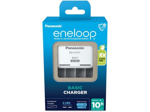 Panasonic AA/AAA akkumulátor töltő 2/4 db egyég töltésére