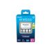 Panasonic akkumulátor gyorstöltő + 4 db AA/ceruza akkumulátor 1,2 V 2000 mAh