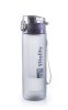 Smoothie/juice palack, 600 ml, jégszürke