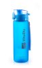 Smoothie/juice palack, 600 ml, jégkék