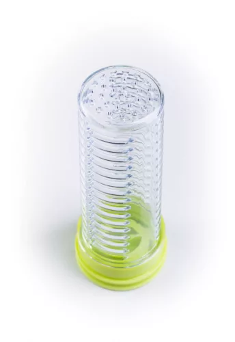 Smoothie/juice palack, 600 ml, zöld
