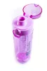 Smoothie/juice palack, 600 ml, lila