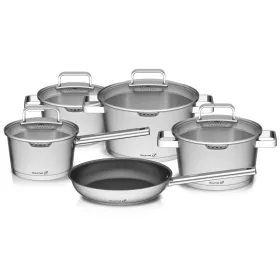 Gourmet Magic 9 részes edénykészlet fedővel, rozsdamentes acél
