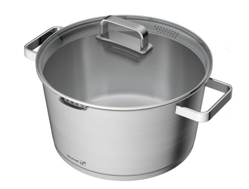 Gourmet Magic 28 cm átmérőjű főzőedény, rozsdamentes acél