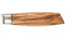 Gourmet Damascus Santoku kés 17 cm, zebrawood markolat