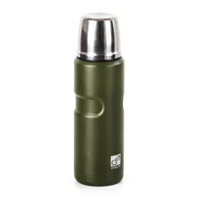 Kulacs termosz, 500 ml, khaki-zöld