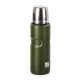 Kulacs termosz, 500 ml, khaki-zöld