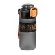 Kulacs 600 ml, 2az1-ben, jeges szürke