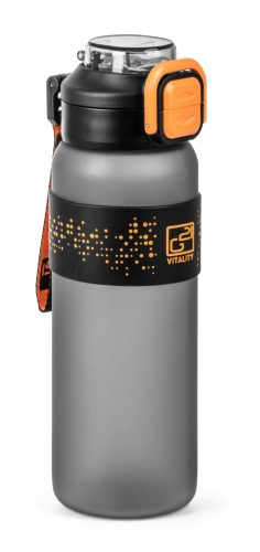 Kulacs 1000 ml, 2az1-ben, jeges szürke